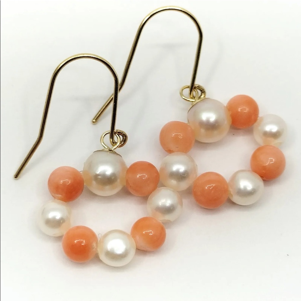 18k Gold Megumi pearl International pearl earrings
